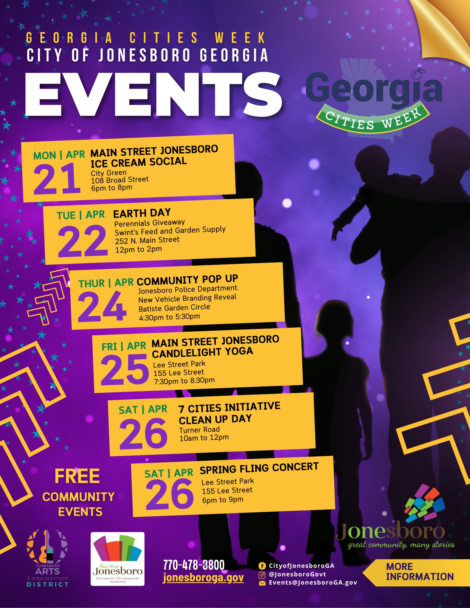 Georgia Cities Week - Imagine the Possible - April 21 to 26, 2025